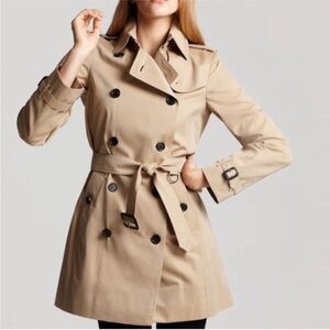Zara basics trench coat size small